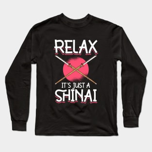 Just a shinai - bamboo sword - Kendo Long Sleeve T-Shirt